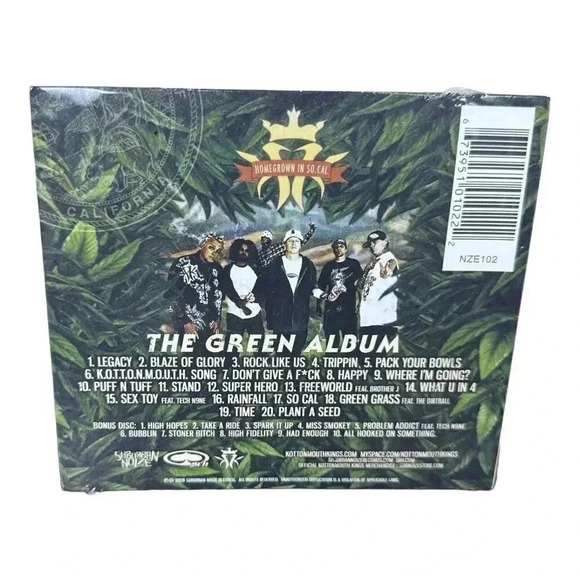 Bundle KOTTONMOUTH KINGS -THE GREEN ALBUM [PA] DIGIPAK & HIDDEN-STASH NEW 2 CD’s - Picture 3 of 11